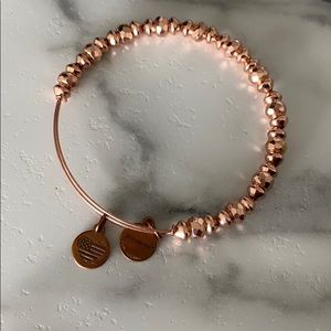 Alex and Ani rose gold bracelet